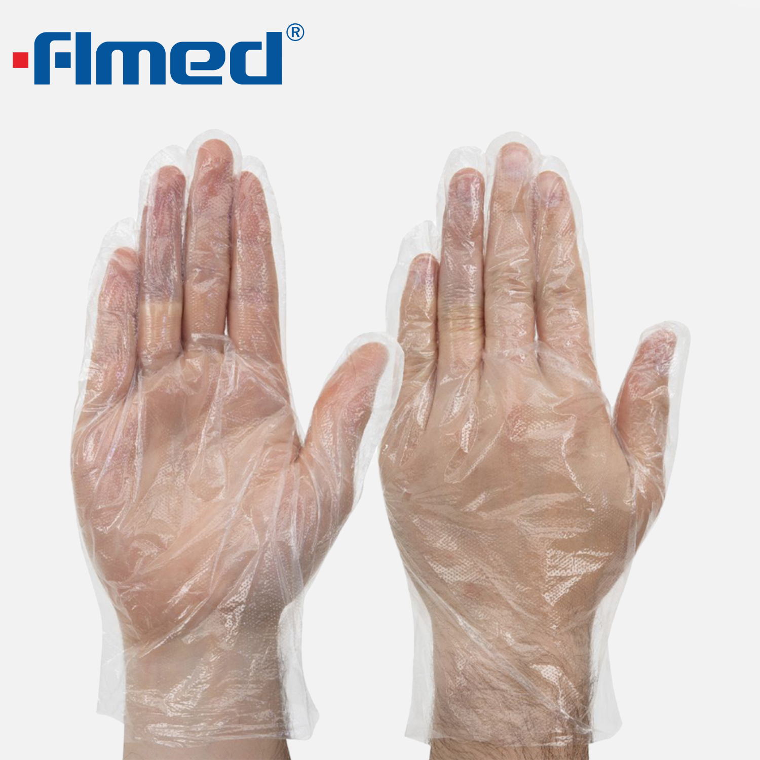 Găng tay HDPE dùng một lần miễn phí cho kiểm tra y tế cơ bản 