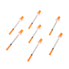 Ống tiêm Insulin dùng một lần với bao bì riêng lẻ vô trùng 0,3ml/0,5ml/1ml cố định được CE phê duyệt