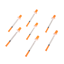 Ống tiêm Insulin dùng một lần với bao bì riêng lẻ vô trùng 0,3ml/0,5ml/1ml cố định được CE phê duyệt