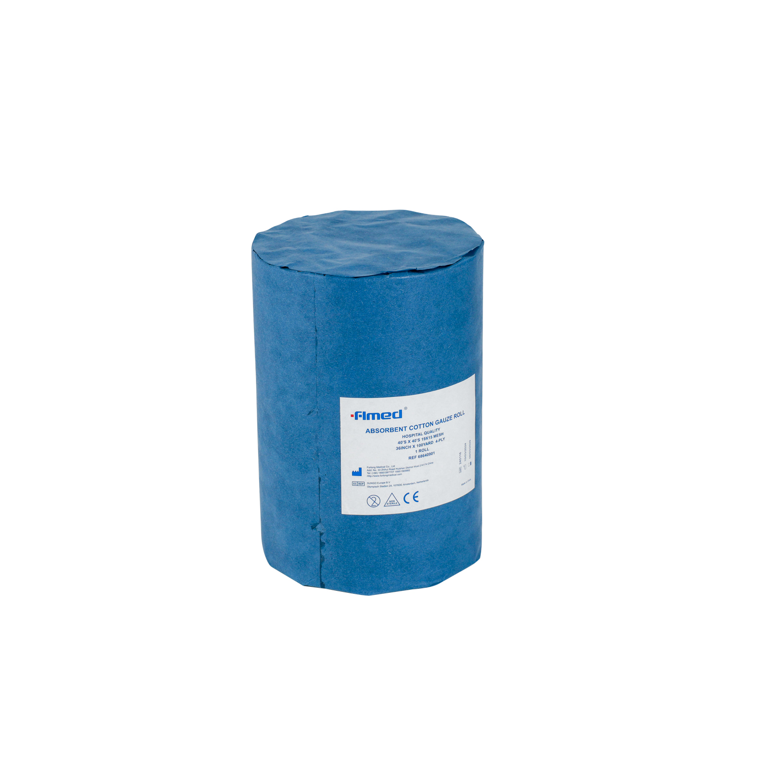 Cuộn gạc thấm 36 inch * 100 yard Cuộn gạc y tế 4 lớp Cuộn gạc thấm