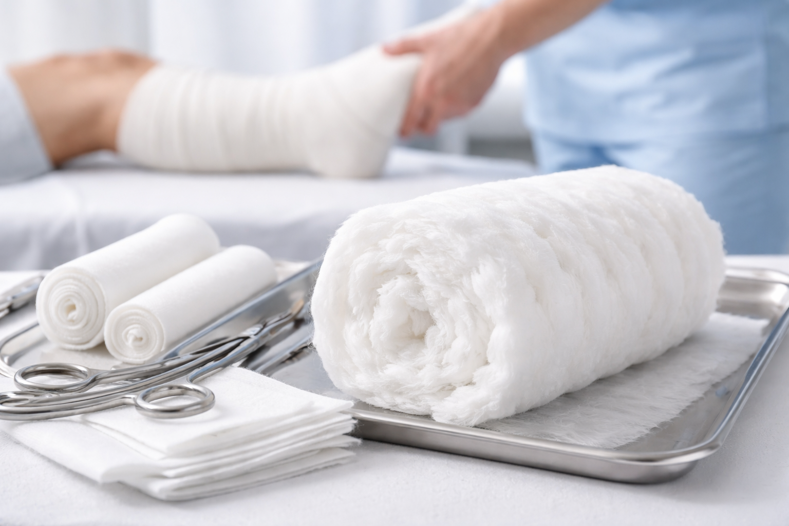 Miếng gạc y tế dùng để chăm sóc vết thương là gì
