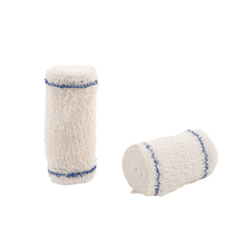 HospiCrepe 10cm X 4,5m Gói băng quấn Crepe co giãn riêng gồm 12 cuộn