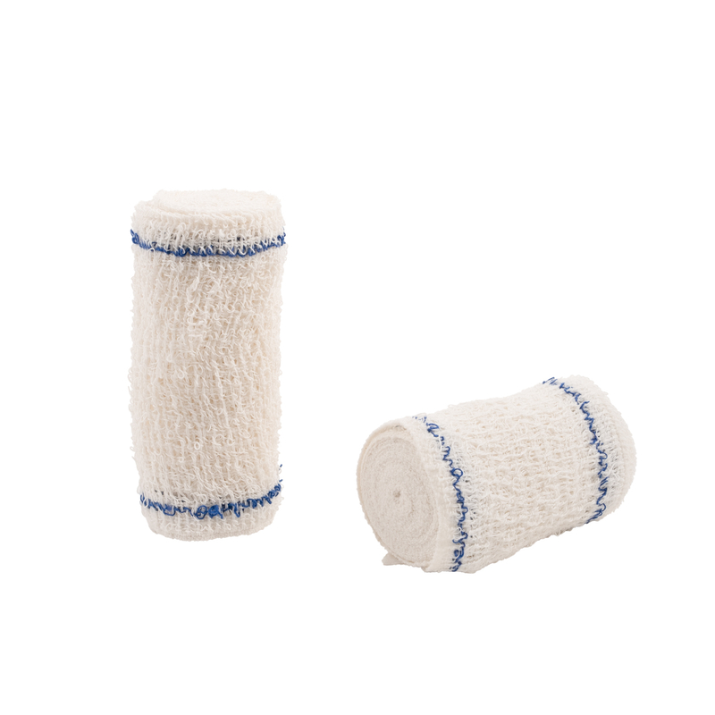 HospiCrepe 10cm X 4,5m Gói băng quấn Crepe co giãn riêng gồm 12 cuộn