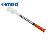 Ống tiêm insulin 1ml / kim dùng một lần 12,7mm x 29g
