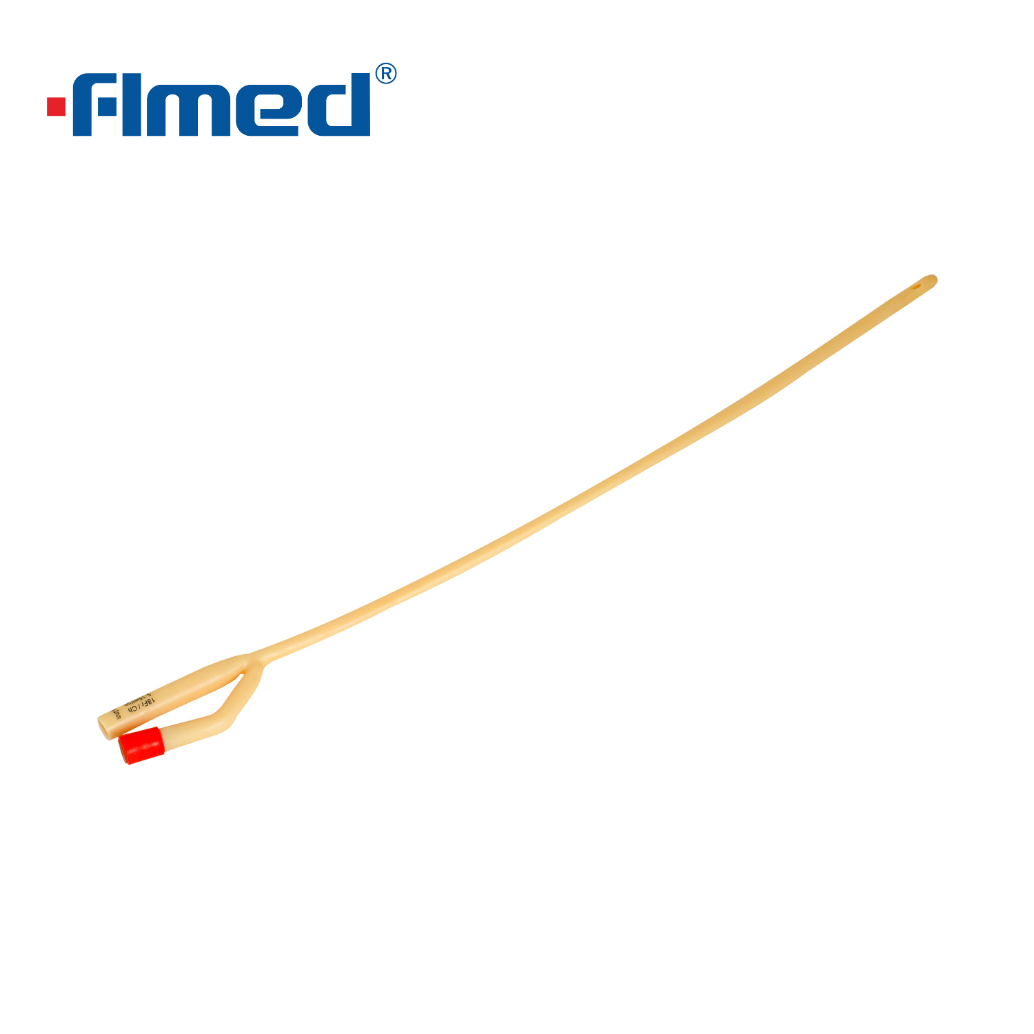 Ống thông Foley phủ silicone cao su tiêu chuẩn 3 chiều