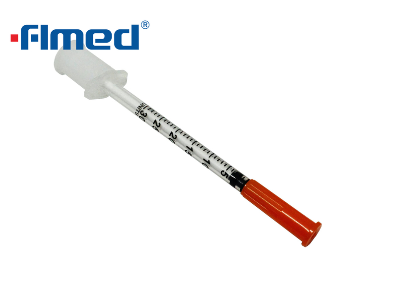 0,3ml ống tiêm insulin & kim 30g x 8 mm (30g x 5/16 "inch)