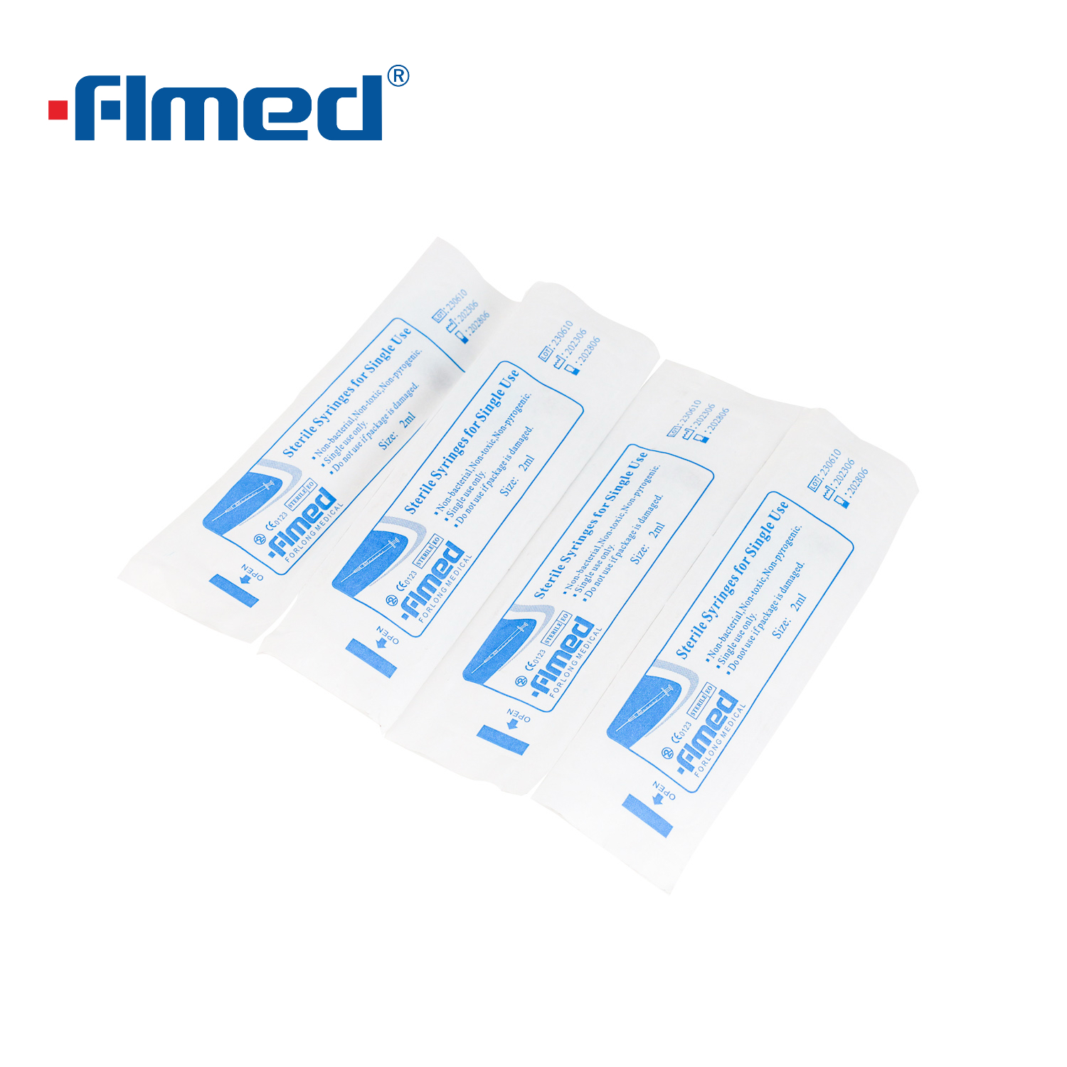 Ống tiêm dùng một lần 3 phần có kim tiêm 100 CÁI/Hộp